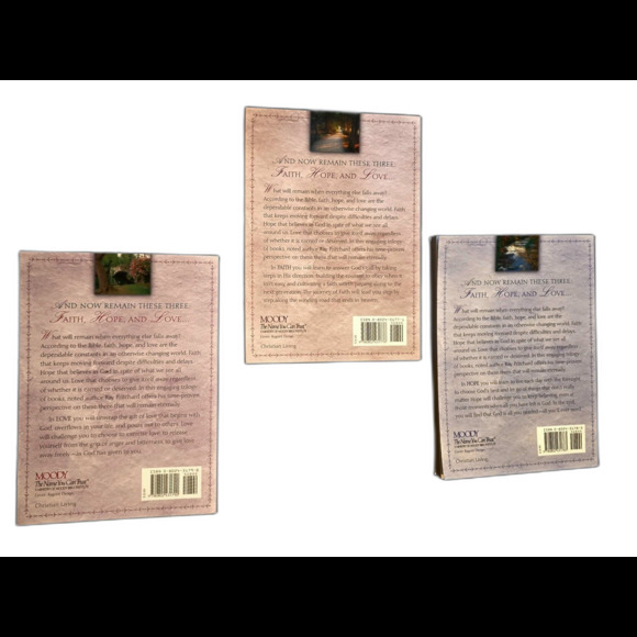 The WAYS OF EXCELLENCE 3 Gift Paperback Books. Love-Faith-Hope. Ray Pritchard - Picture 2 of 3